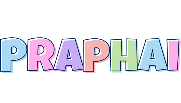 Praphai pastel logo