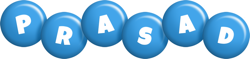 Prasad candy-blue logo
