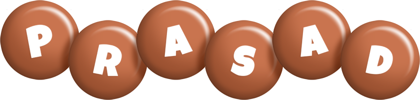 Prasad candy-brown logo