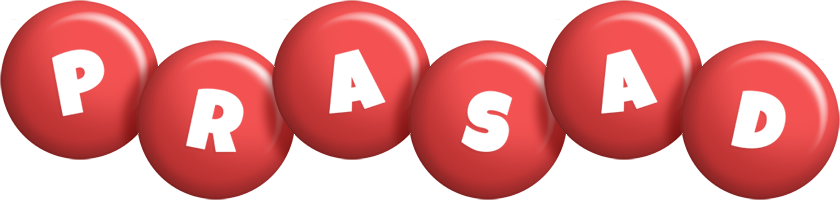 Prasad candy-red logo