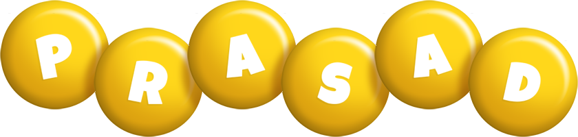 Prasad candy-yellow logo