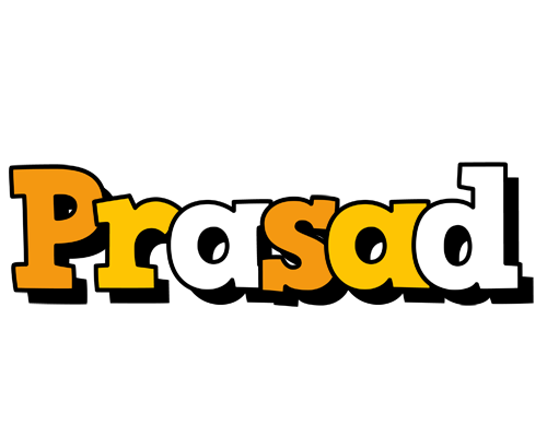 Prasad cartoon logo