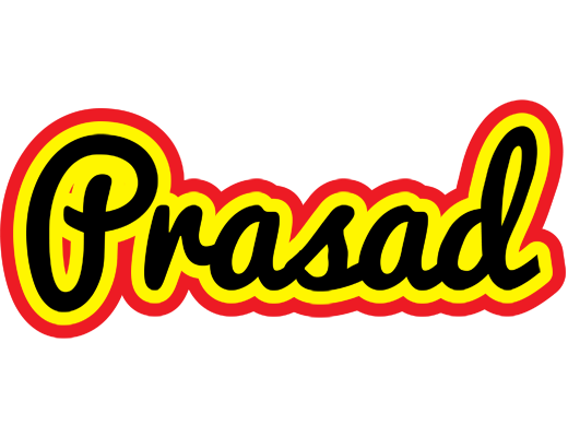 Prasad flaming logo