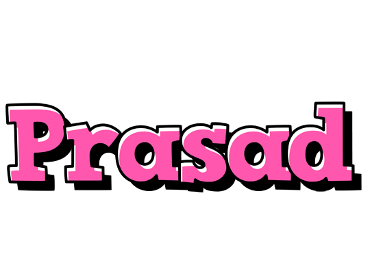 Prasad girlish logo