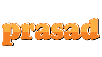 Prasad orange logo