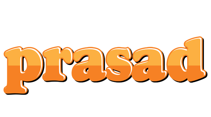 Prasad orange logo