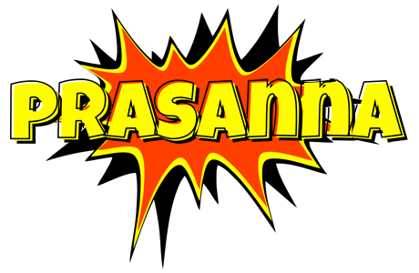 Prasanna bazinga logo