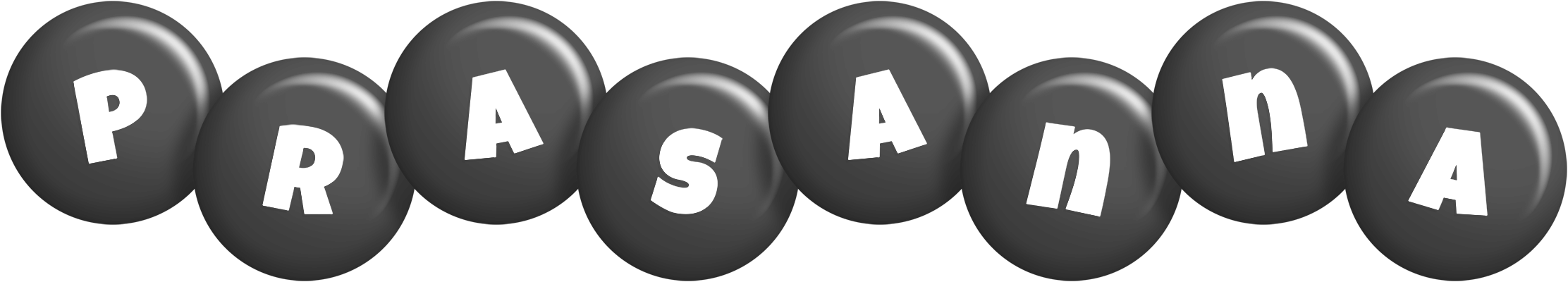 Prasanna candy-black logo