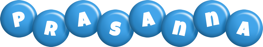 Prasanna candy-blue logo