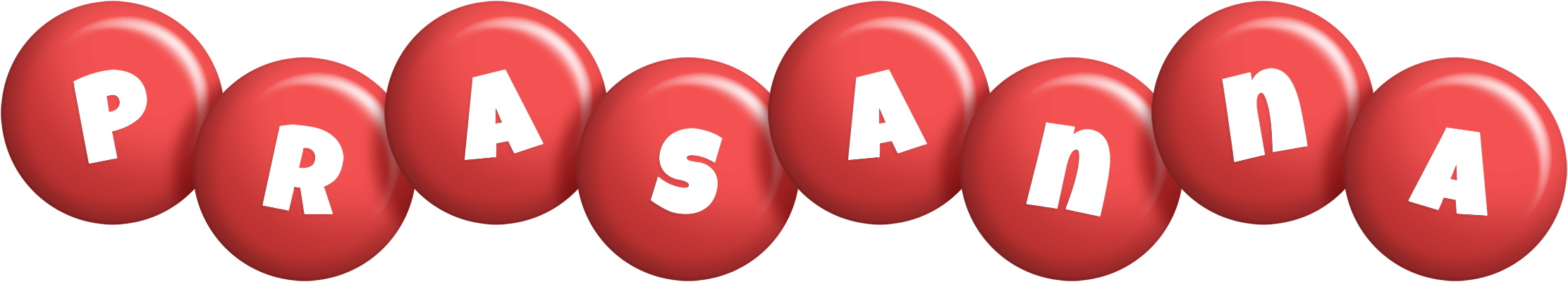 Prasanna candy-red logo