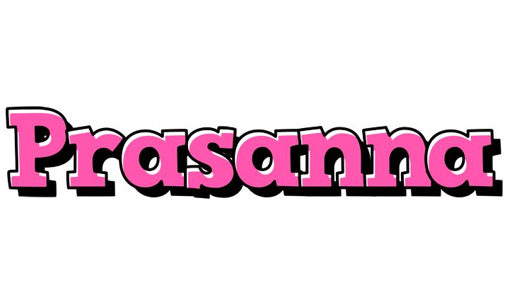Prasanna girlish logo