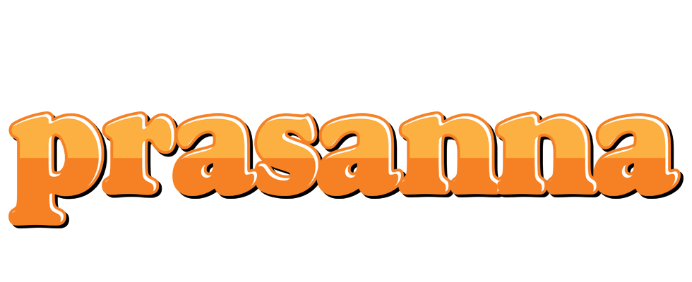 Prasanna orange logo