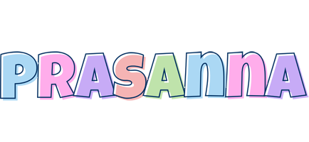Prasanna pastel logo