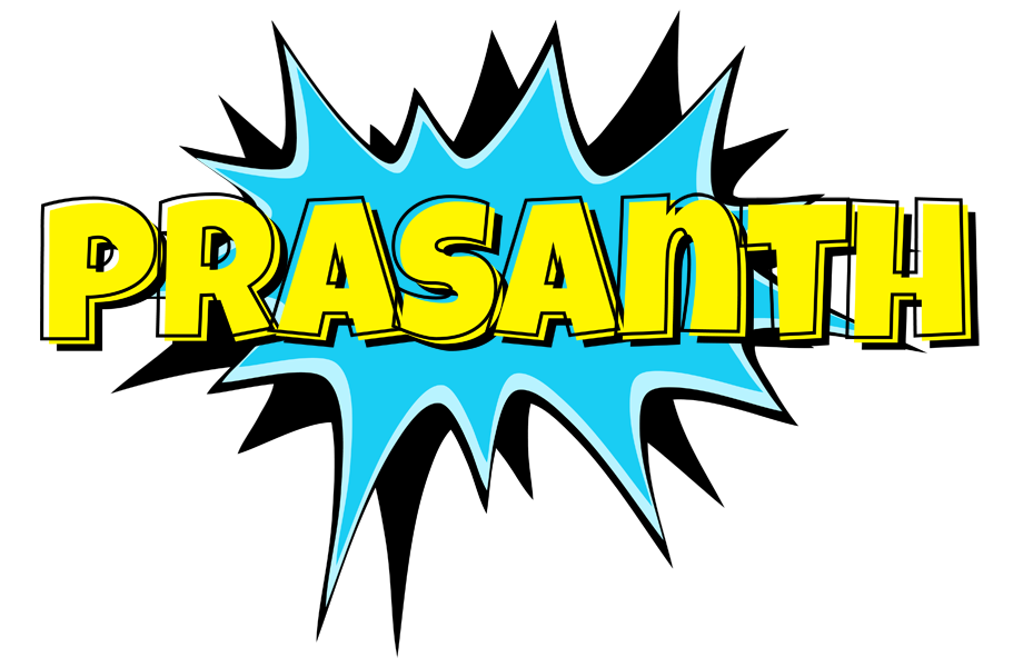 Prasanth amazing logo