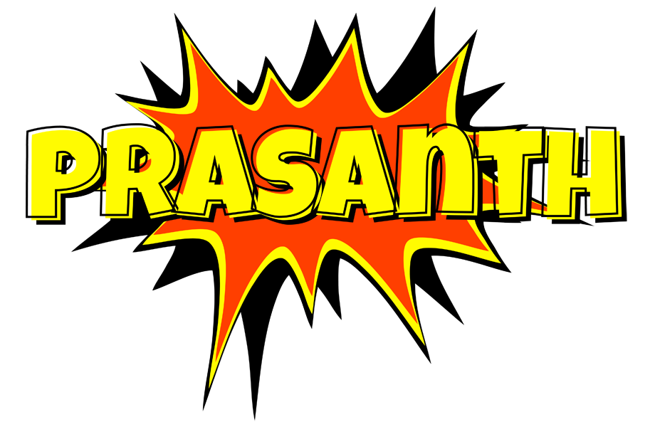 Prasanth bazinga logo