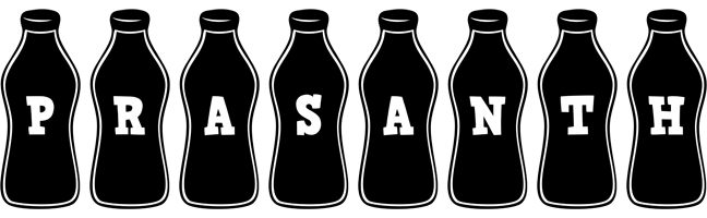 Prasanth bottle logo