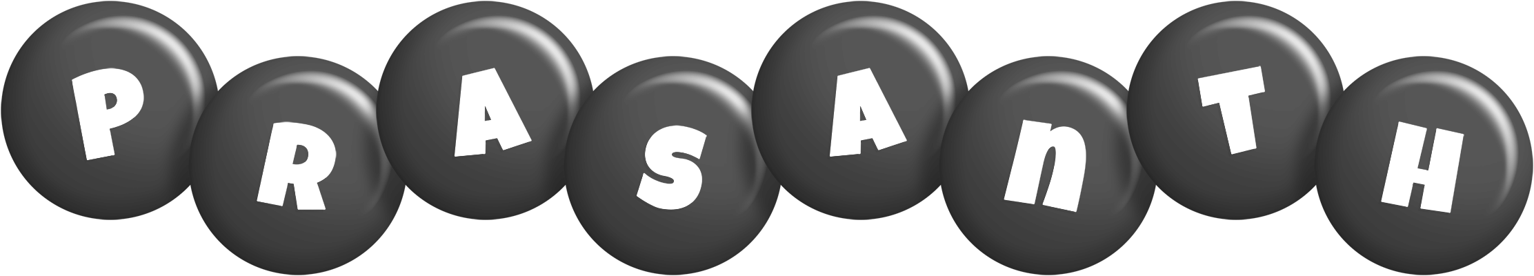 Prasanth candy-black logo