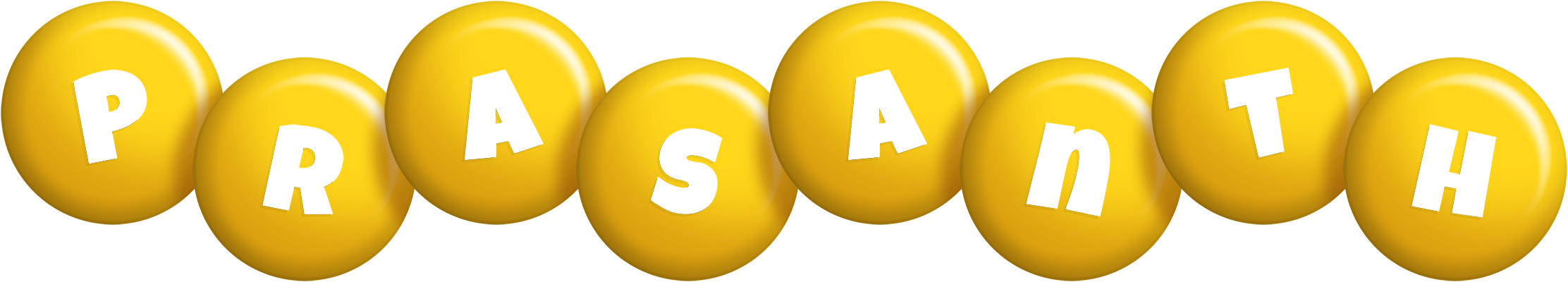 Prasanth candy-yellow logo