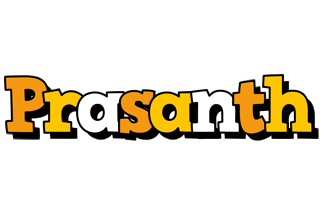 Prasanth cartoon logo