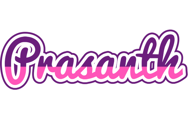 Prasanth cheerful logo