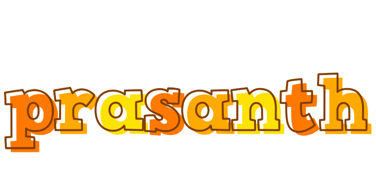 Prasanth desert logo