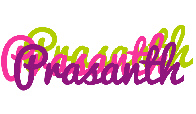 Prasanth flowers logo