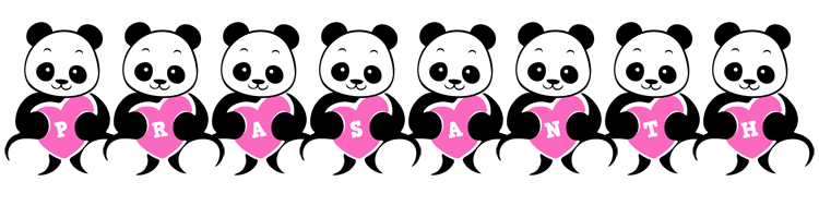 Prasanth love-panda logo