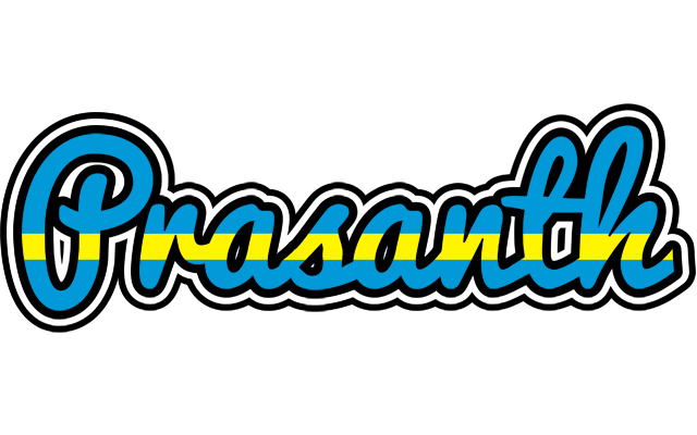 Prasanth sweden logo