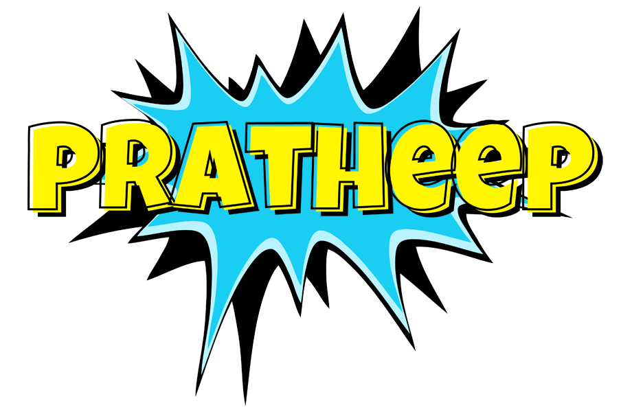 Pratheep amazing logo