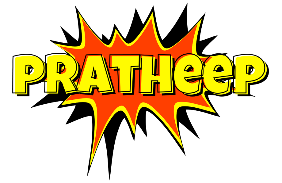 Pratheep bazinga logo