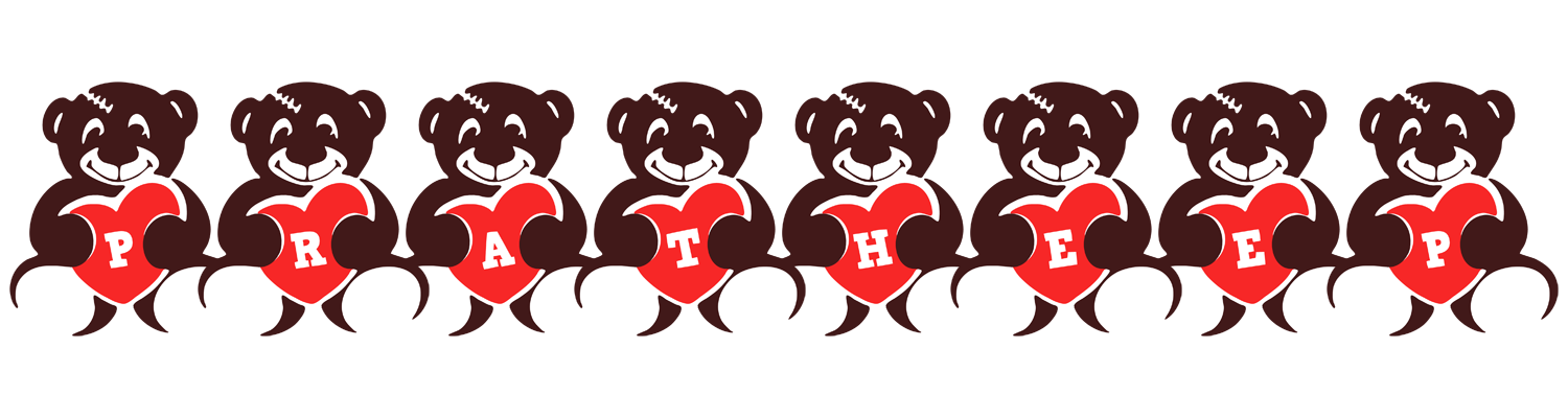 Pratheep bear logo