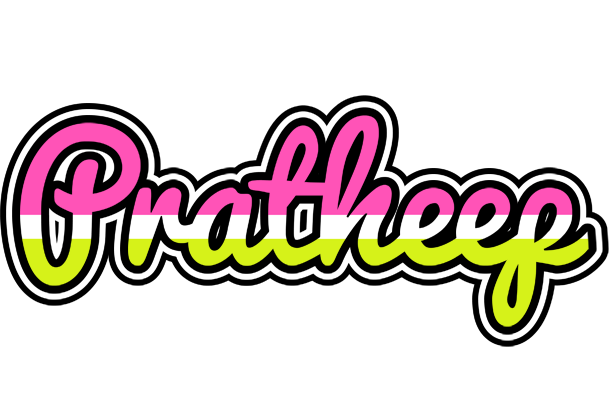 Pratheep candies logo