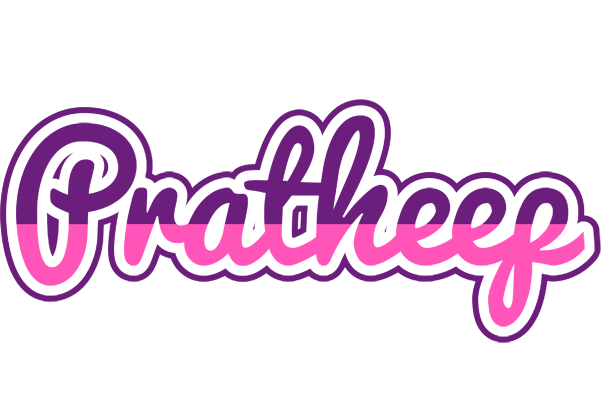 Pratheep cheerful logo