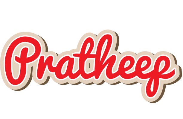 Pratheep chocolate logo
