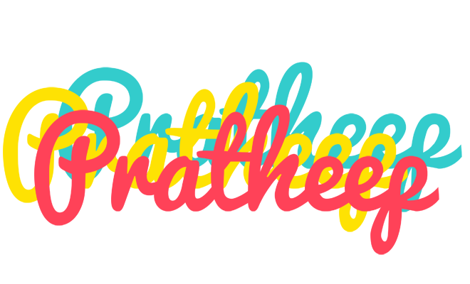 Pratheep disco logo