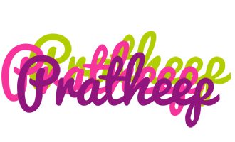 Pratheep flowers logo