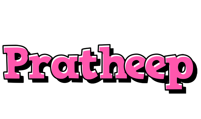 Pratheep girlish logo