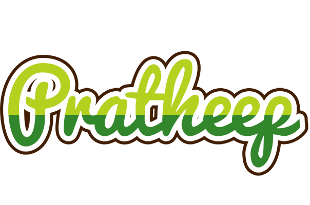 Pratheep golfing logo