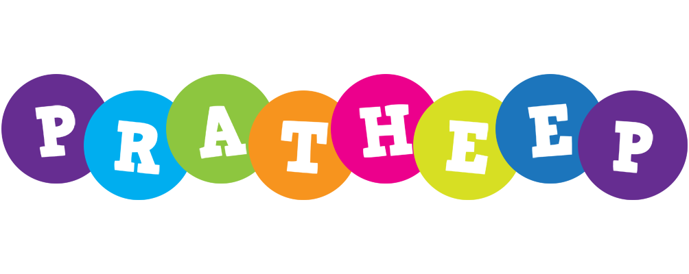 Pratheep happy logo