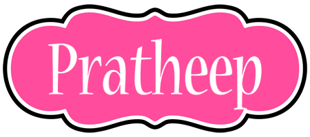 Pratheep invitation logo