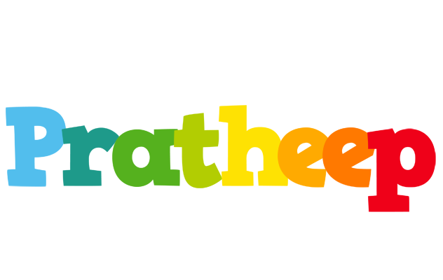 Pratheep rainbows logo