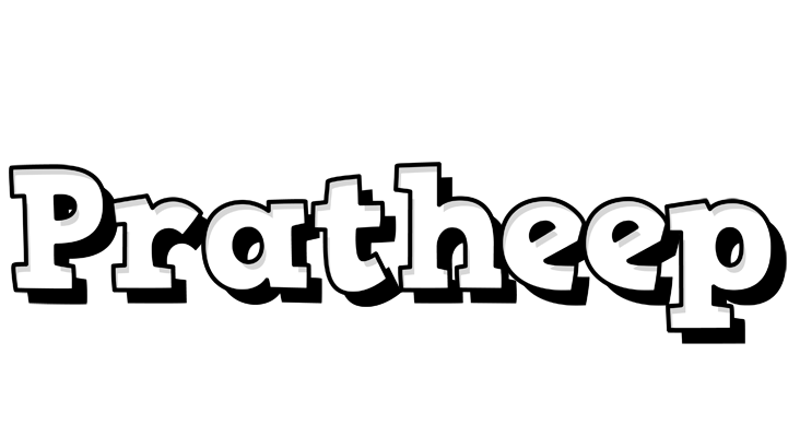 Pratheep snowing logo