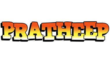 Pratheep sunset logo
