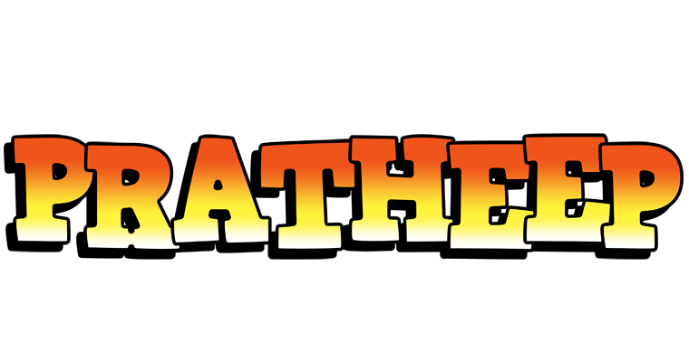Pratheep sunset logo