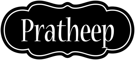 Pratheep welcome logo
