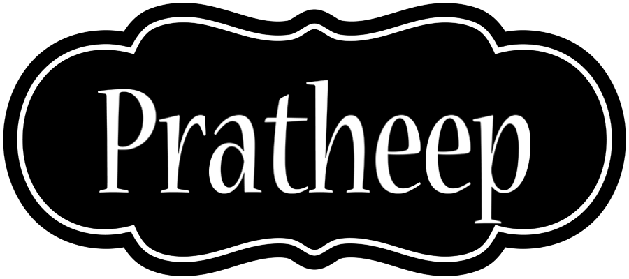 Pratheep welcome logo
