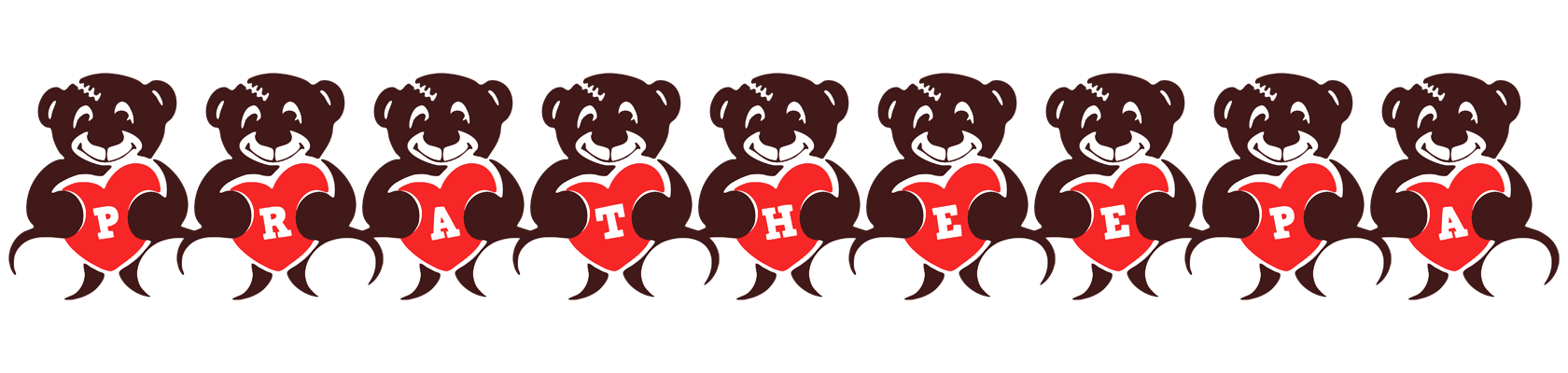 Pratheepa bear logo