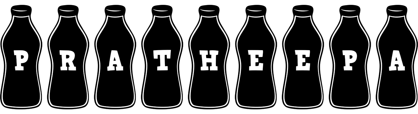 Pratheepa bottle logo