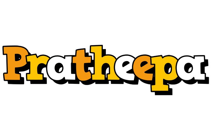 Pratheepa cartoon logo