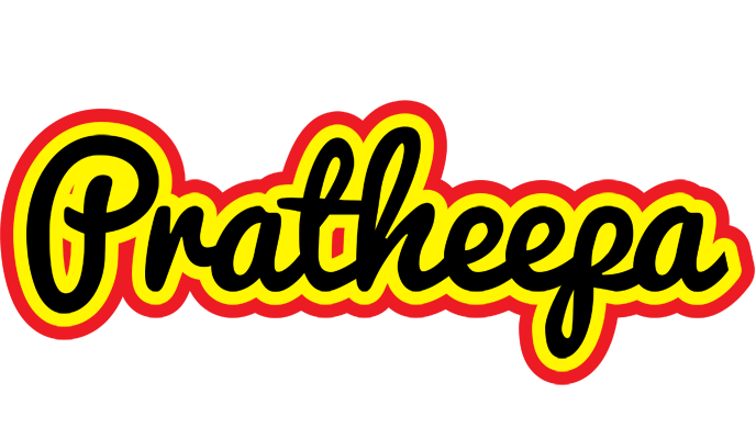 Pratheepa flaming logo